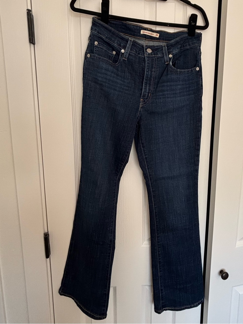 Levi's Dark Blue Bootcut 725 Jeans